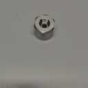 Beduan Stainless Steel 3/8 Compression Female Thread to 3/4 Male Garden Hose Threaded Adapter Hex Bushing