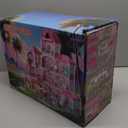 4-Storey House for Girls Ages 3-7, Villa Playset with 2 Dolls and 12 Room, Furniture and Accessories, Pretend Indoor Playset Toddler Toys, Birthday Girls Toys for Ages 4-8 6-8