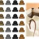 24 Pairs Seamless Magnetic Snaps for Purses and Totes, Ideal for Bags Clothing Sewing and Craft Projects, Metal Closures in Gold Silver Gunmetal Copper (4 Colors)