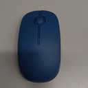 VssoPlor Wireless Mouse, 2.4G Slim Portable Computer Laptop Mouse with Nano Receiver Quiet Silent Optical Mice for Notebook, PC, Laptop, Computer-Sapphire Blue