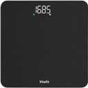 Vitafit Scale for Body Weight, High Accuracy 0.1lb by Our Professional Factory Since 2001, Digital Weight Scale LED and Step On, 3xAAA Batteries Included, 400lb/182kg, Spray Silver Black