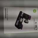 Dual Phone Wireless Charging Station for Apple Devices, Magnetic Charging Station for iPhone with Auto Switch 7-Color Light&Clock, Family Watch Charger for iPhone17 for iWatch11 for AirPods Pro3(Black