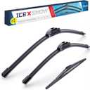 3 Wipers Replacement for Nissan Rogue 2023-2014 Pathfinder 2021-2013 OEM Quality Windshield Wiper Blades 26"+17"+12" Original Equipment Replacement Wiper Blades