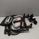 Height Adjustable Bed Rail for Elderly Adults, Adjustable Bed Assist Rail with Nonslip Grip, Folding Table & Storage Bag, Bed Assist Bar for Seniors, Post-Op & Pregnant Users, Fits Most Bed Sizes