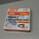 HEATIT Heating Cable - CSA & ETL Approved, Prevents Pipe Freeze, Keeps Water Flowing, Energy-Efficient, Reliable Performance, Hassle-Free, Durable Heat Tape for Water Pipes HISD 6ft, 7w/ft, 120V