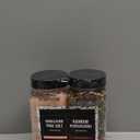 Soeos Himalayan Pink Salt and Rainbow Peppercorn Grinder Refills, 18oz Salt & 8oz Peppercorns, Kosher Seasoning Set for Cooking (13 Ounce (Pack of 2))