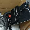 All Terrain Steerable Knee Scooter Crutch Alternative Deluxe Medical Scooter Double Hand brake,for Adults Injured Ankle & Foot Recovery Scooter in Black