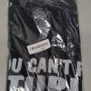 YOU CAN'T FIX STUPID FUNNY TEE SHIRT T-Shirt (Small, Black)