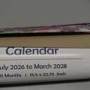 SUNEE 2026-2027 Large Wall Calendar - 21 Months Jul. 2026 - Mar. 2028, 22.75"x15.5" Big Grid Hanging for Organizing & Planning, Seasonal