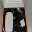 Dog Shock Collar, 3300ft Dog Training Collar with Remote, IPX7 Waterproof Rechargeable Sleek Modern Shock Collar for Small, Medium, Large Dogs with Beep, Vibration, Safety Shock, Light Mode, 8-120 lbs