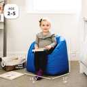 Big Joe Milano Beanbag Chair Kid's Sapphire Smartmax