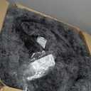 Mugorn 8x10 Area Rugs for Living Room, Large Fluffy Rugs for Bedroom, Soft Carpet Shag Kids Room Rug, Non-Slip Fuzzy Rugs Indoor (Black Grey Tie-Dyed, 8ft x 10ft)