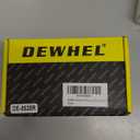 DEWHEL Aluminum Red Hard Top Quick Removal Fastener Thumb Screws W/D-Ring Compatible with Jeep Wrangler JK JKU JL JLU JT