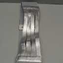 XZQTIVE Wide Elastic Belts for Women Dresses Black Waist Corset Belt for Women Fashion Wide Stretchy Belts (Fits Waist Sizes 36-40 in(leather part 14.2 in), Width:4in Braided Silver)