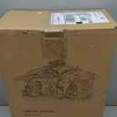 Nativity Scenes Indoor 8.3 Inch Christmas Music Village House Manger Nativity Sets Indoor Baby Jesus Christmas Figurines Decorations