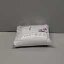 10x10ft Wrinkle Free White Backdrop Curtain for Parties Soft Fabric Drapes Wedding White Curtain Backdrop for Birthday Party Decorations Background for Photography 5x10ft, 2 Panels