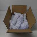 4ft Lighted Artificial White Christmas Tree | Leeheeyee Small Christmas Tree, Not Pre-lit White Tinsel Pine Trees with Lights, Ideal for Home, Office, and Xmas Tree Party Dcor