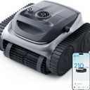 (2026 New) Bubot 700 Cordless Roboitc Pool Cleaner, Pool Vacuum with 210-Min Rumtime, Superior Suction, Triple Motors, Floor/Wall/Waterline Cleaning, for Inground & Above-Ground Pool, Light Grey