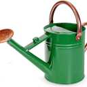 1 Gallon Metal Watering Can with Removable Spout, Nice Galvanized Steel Water Can for Indoor and Outdoor Plants (House Plants)