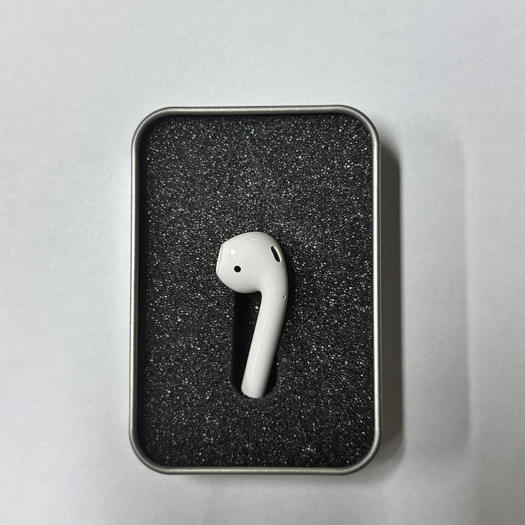 A2031 Left Earbud Replacement, Single Left Side Earbud for Air Pods 2nd Generation (Model A2031), Works with OEM Charging Case A1938 & A1602