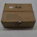 Vintage Glasses Set of 6, 10 Ounces Colored Glass Water Goblets, Unique Flower Embossed Pattern High Clear Stemmed Glassware Wedding Party Bar Glass Drinking Cups Flower Amber Fancy Glasses