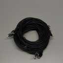 Cat 6 Ethernet Cable 10 FT 6 Pack, Cat6 RJ45 Ethernet Patch Cables, High-Speed Computer Wire 10Gbps 500Mhz, UTP Cat6 Internet LAN Cable Cord for Router Modem PS4/5 Xbox, Outdoor&Indoor - Black