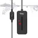 hygger Small Submersible Aquarium Heater 100W Mini Betta Fish Tank Heater with LED Display Adjustable Temperature for 10-20 Gallon Freshwater Saltwater Coral Reef Tanks