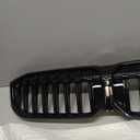 G20 Grille, Front Kidney Grille ABS Single Slats Gloss Black