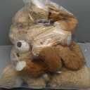 MorisMos 10Pcs Teddy Bears Bulk Baby Shower, 14inch Cute Teddy Bear Stuffed Animals Plush, Small Stuffed Bears on Centerpiece Baby Shower, Brown, Dark Brown