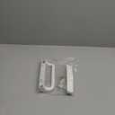 White Patio Door Handle Set with Cylinder Lock,Suitable for Replacement Sliding Patio Doors Lock 3-15/16Screw Hole Spacing.Choices That Add a Unique to Your Patio Glass Sliding Door.