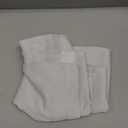 Vatge White French Door Curtains for Front Door and Small Windows on Glass Door, 1 Panel, W25 x L40, Greyish White