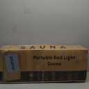 KASUE Portable Infrared Sauna, Steam Sauna with XL Steamer, 5-Layer Waterproof & Heat Insulation for Relaxation, Detoxification, Muscle Pain Relief Indoor & Outdoor (Obsidian Black)