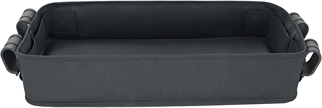 Stroller Snacks Tray for Wonderfold Wagon W Series Accessories Waterproof Kids Toy Placement Faux Leather Sides for Eating and 4 Kids Cup Holder (W4 Series)