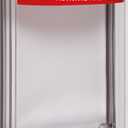 Safety Technology International, Inc. STI-13010FR Universal Stopper, Flush Mount and Fire label, Indoor/Outdoor Protective Polycarbonate Cover for Pull Stations or Call Points, Red
