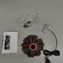 Uniclife Aquarium Volcano Ornament Kit with Air Stone Bubbler Fish Tank Decorations