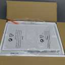 BOLUO Stackable Storage Drawers Narrow Closet Organizers and Storage Fabric White 2 Drawer Dresser for Bedroom 2 Packs Modern (Deep(15.4"D x 11.4"W x 12"H))