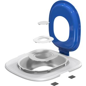 Cat Toilet Training Kit System for Cat Potty Training Blue