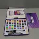 ARTISTRO Watercolor Paint Set  48 Vivid Colors in Portable Box, Including Metallic & Fluorescent Shades  Travel Art Kit for Artists, Hobbyists & Painting Lovers (Premium Home)