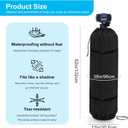 Water Softener Cover,600D Heavy Duty Outdoor Water Softener Cover Waterproof,Anti-UV,with Split Zipper
