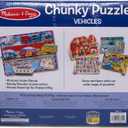 MELISSA & DOUG Vehicles Chunky Puzzle, 1 EA