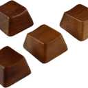 YMDK Wooden Keycap Solid Walnut Wood Keycap Novelty Keycaps Spacebar Esc Arrow Keys OEM Profile for Cherry MX Mechanical Keyboard (Arrow 4 Keys R1)