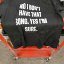 Funny DJ I Dont Have That Song Request Mens Womens T-Shirt Female Medium