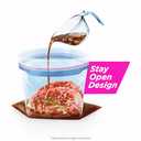 Ziploc Gallon Food Storage Freezer Bags, New Stay Open Design with Stand-Up Bottom, Easy to Fill, 30 Count (Pack of 3)