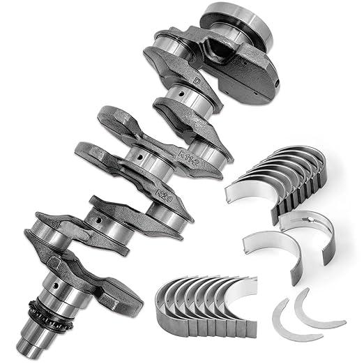 623V62EH00 G4NA 2.0L Engine Crankshaft & Bearings kit Replacement for Kia Soul Forte Forte5 Koup 2.0L for Hyundai Tucson Elantra GT 20142021 231102E200 231102E210, SharpTipped Crankshaft Tooth