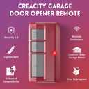 3 for Chamberlain LiftMaster Craftsman Garage Door Opener Remote 893LM 893Max 971LM Universal, Red