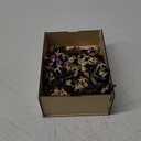 Delobil Puzzles for Adults 500 Pieces, 5MM Thick Colorful Crystal Yin-yang Wooden Puzzles, Gemstones Jigsaw Puzzles for Adults and Kids, Family Game Gift 16.5 * 16.5Inch