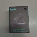 Ergonomic Mouse, LEKVEY Vertical Wireless Mouse - Rechargeable 2.4G Optical Vertical Mice : 3 Adjustable DPI 800/1200/1600 Levels 6 Buttons, for Laptop, Mac, PC, Computer, Desktop, Notebook etc, Black