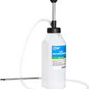 1.05 Quart / 1 Liter Multi-Purpose Oil Pump, Hand Fluid Transfer Pump for Engine, Transmission and Gear Oils, Precision Fluid Dispensing in Tight Spaces