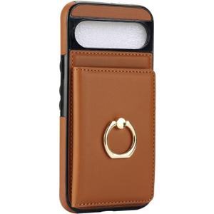 Leather Case for iPhone 17 with ring stand