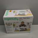 Ingenuity Baby Base 2-in-1 Booster Feeding and Floor Seat with Self-Storing Tray - Mist
